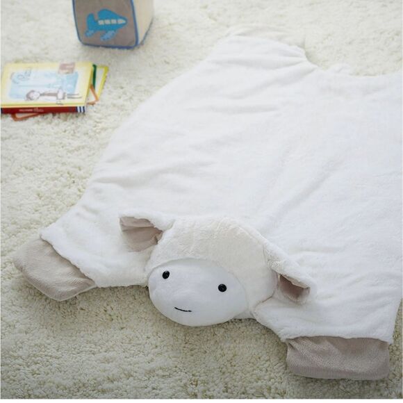 Pottery Barn Kids Lamb Plush Play Mat - Picture 1 of 3